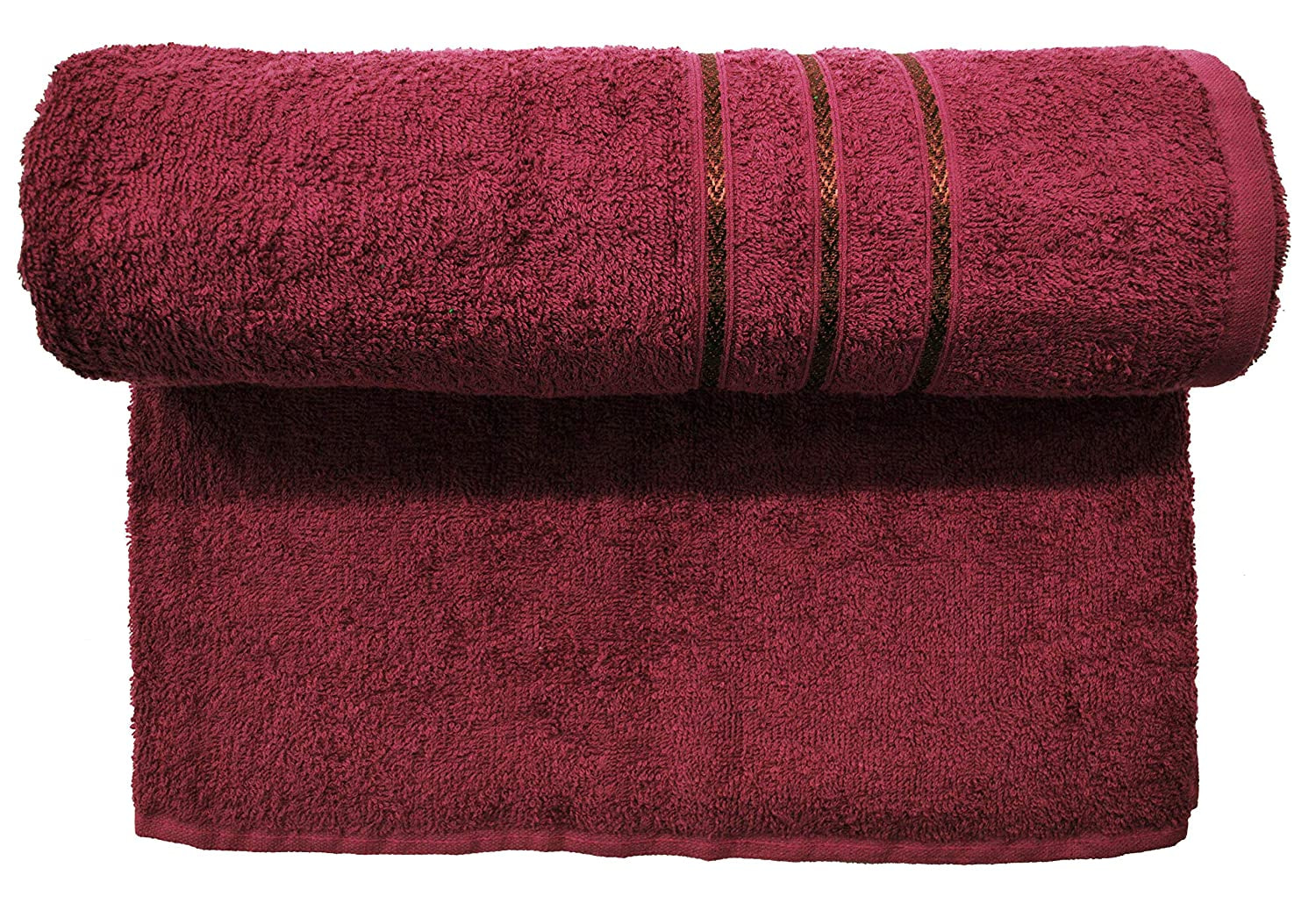 Bombay Dyeing Flora 400 GSM Maroon Towel