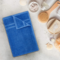 Welspun Quick Dry 375 GSM Bath Towel Blue