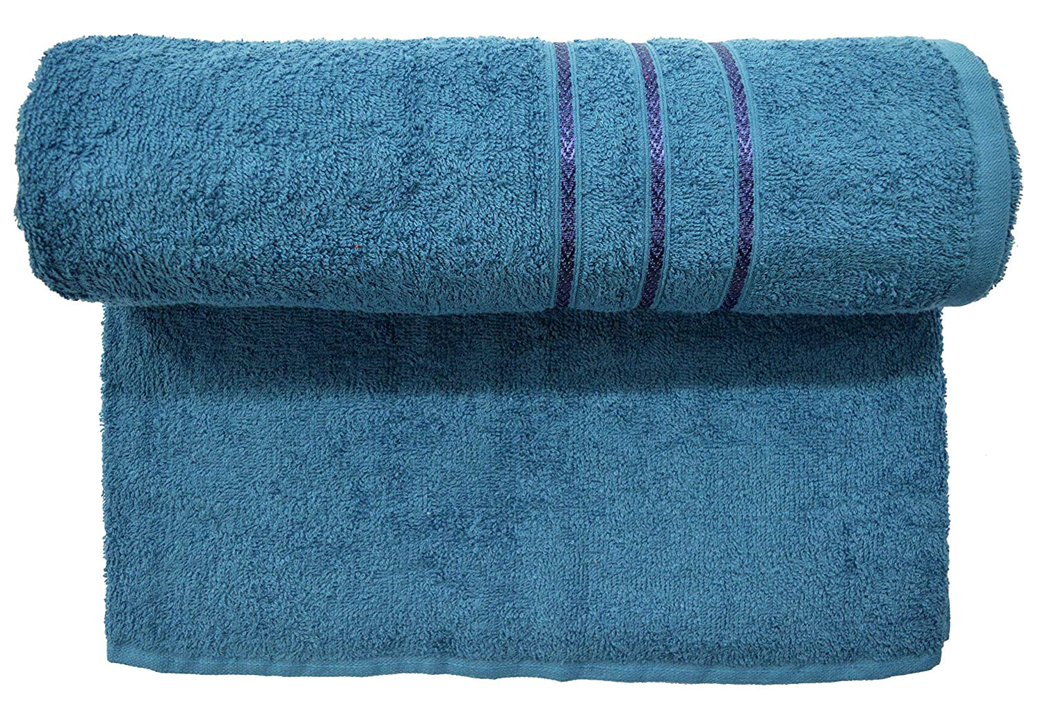 Bombay Dyeing Flora 400 GSM Ink Blue Towel