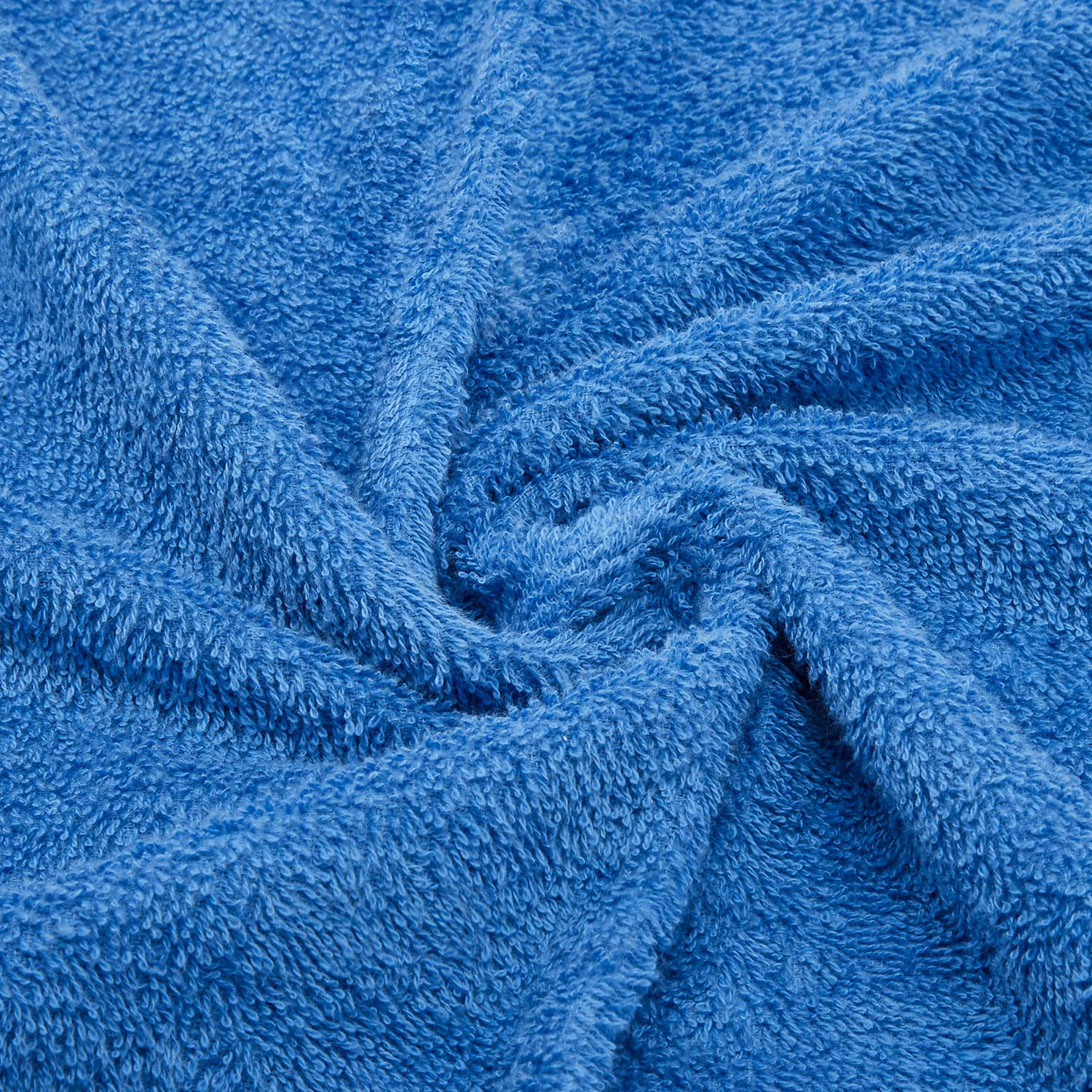 Welspun Quick Dry 375 GSM Cotton Large Bath Towel Blue